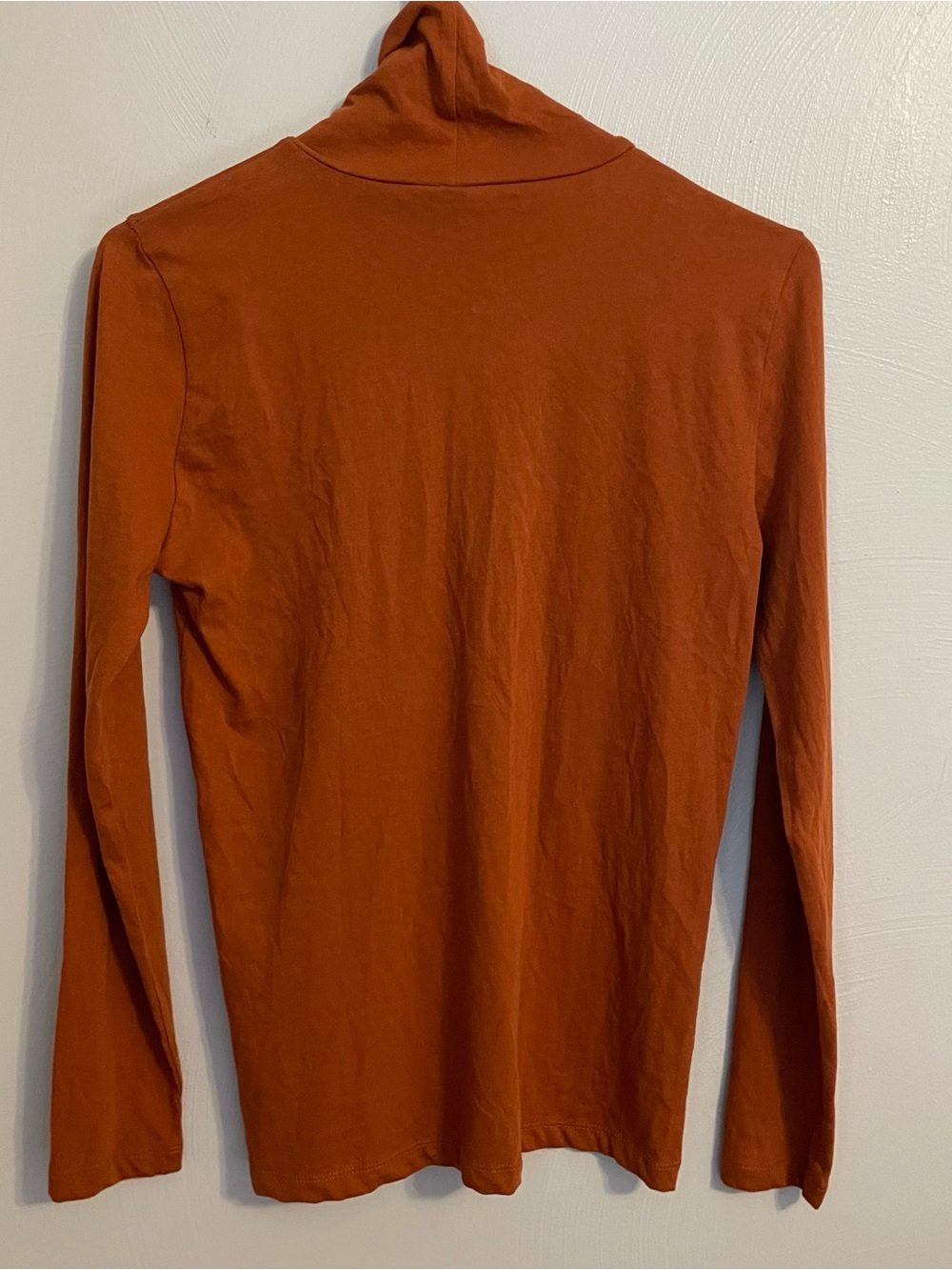 J.Crew Long Sleeve Turtleneck Rust color Size XS New With Tags - Picture 5 of 5